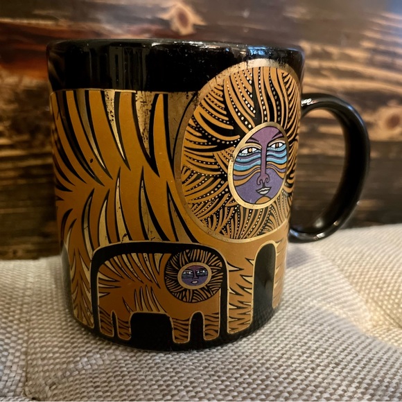 Vintage lion family Laurel Burch mugs - Picture 5 of 9